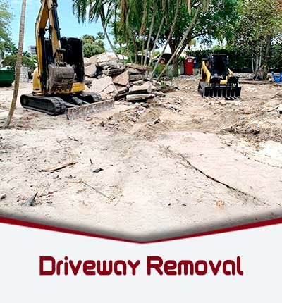 Driveway removal